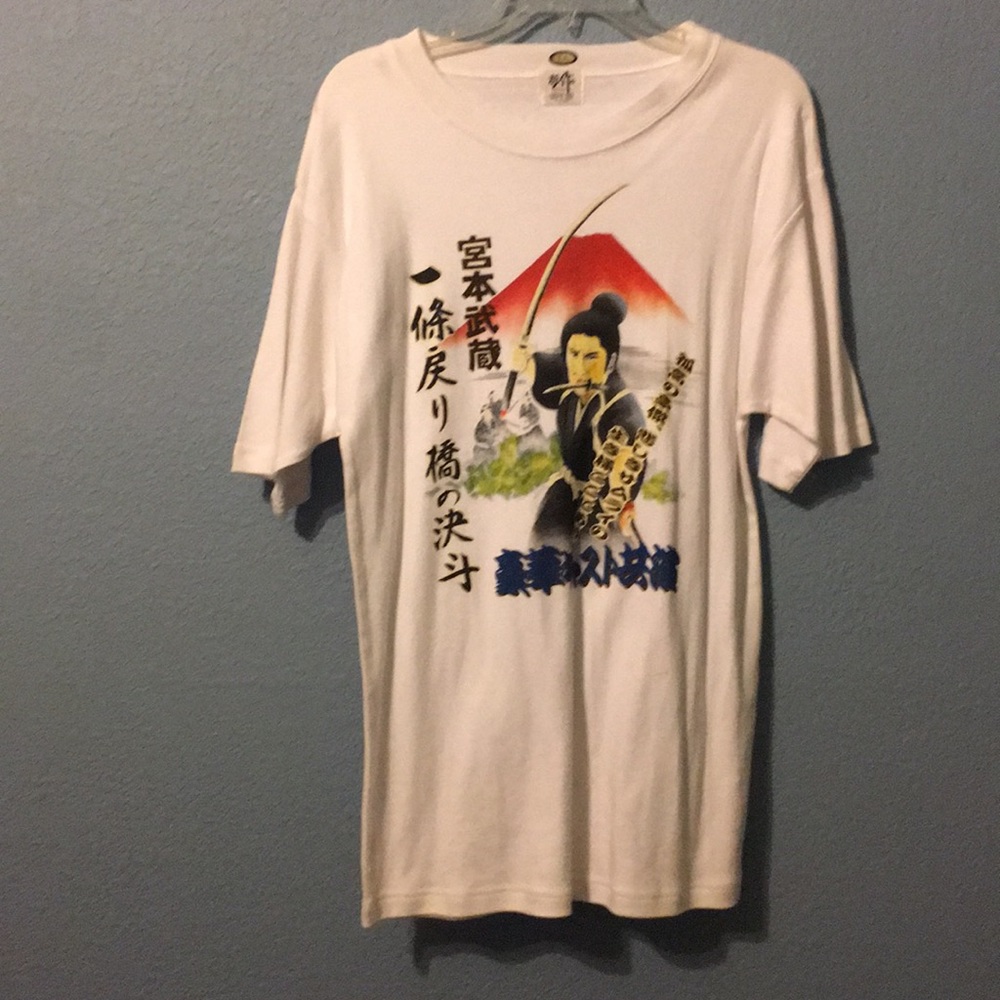 Japanese Graphic T-Shirt; Made&purchased in Japan